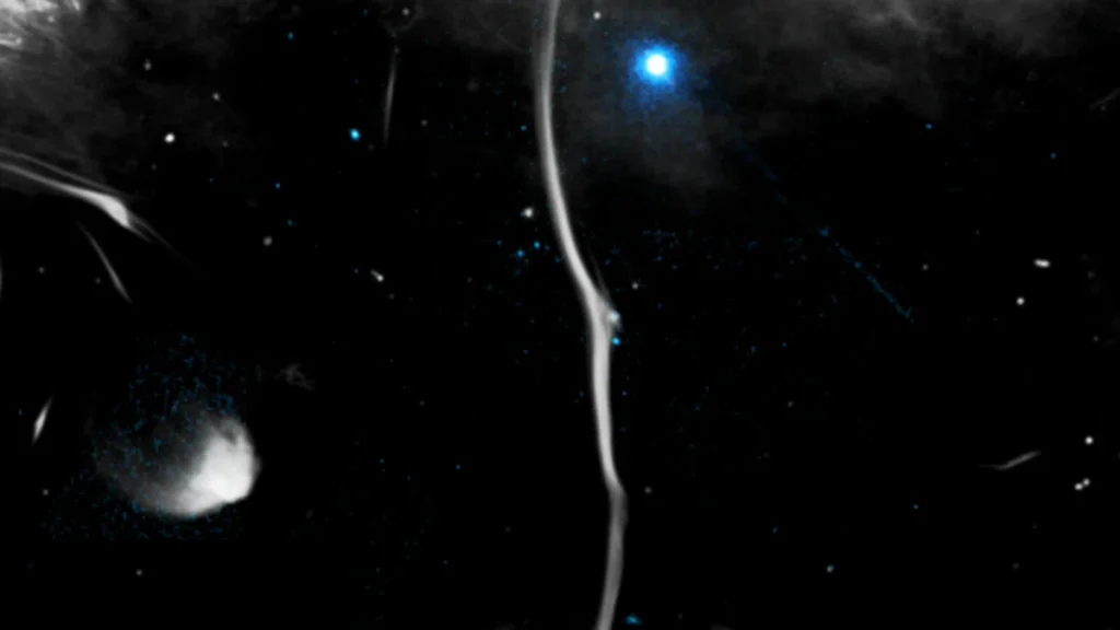 Observatório diagnosticou a causa de uma fratura num “osso” galáctico