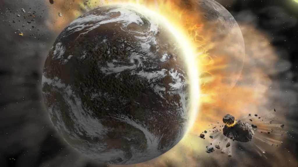 Impactos gigantes podem desencadear vibrações sísmicas que duram milhões de anos