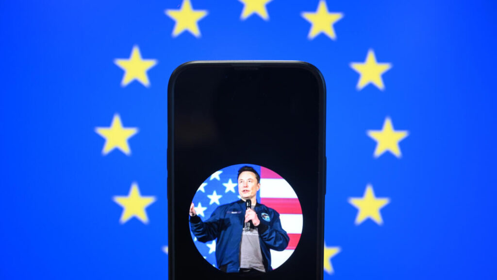 Elon Musk Comissão Europeia Trump negócios