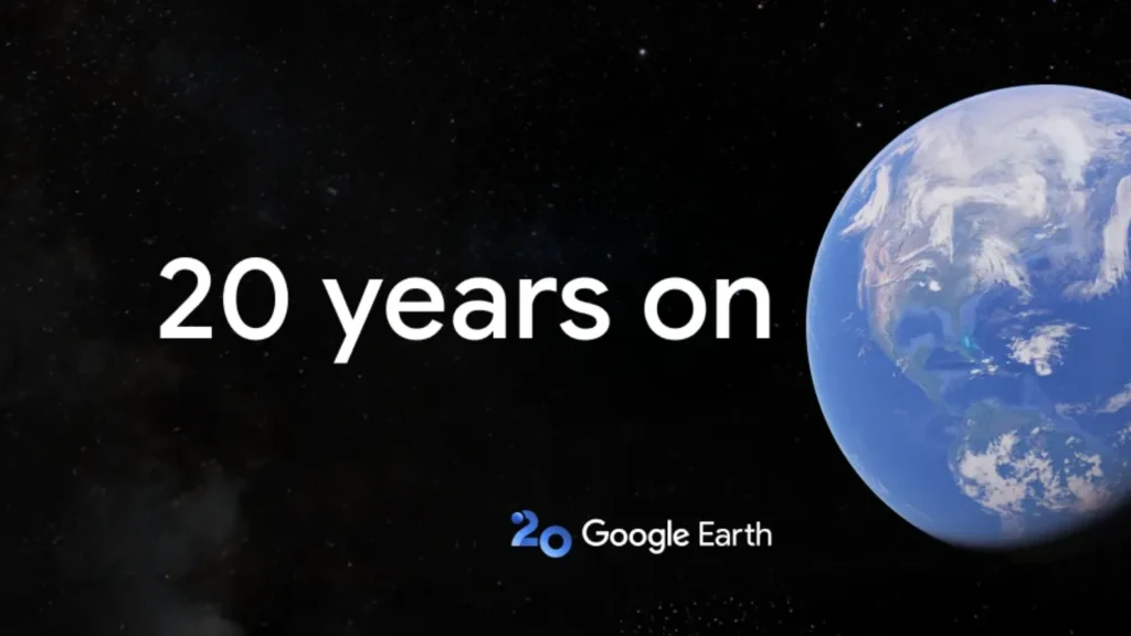 Google lança viagem no tempo no Street View para celebrar 20 anos do Google Earth