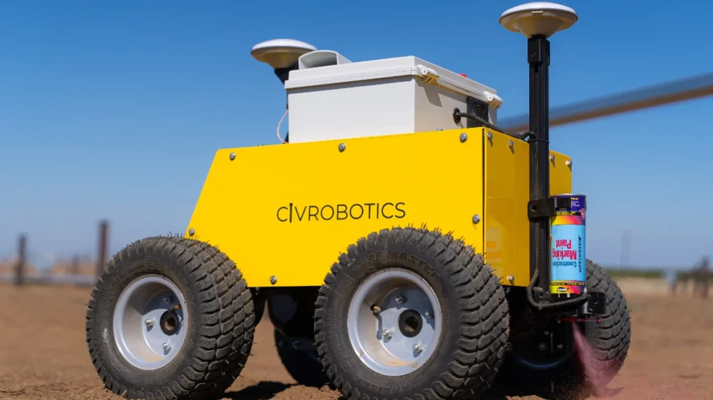 Este robô topógrafo é capaz de traçar até 17 km por dia, 8 vezes mais rápido do que os humanos