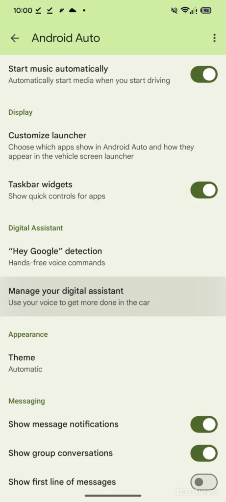 Android Auto apaga o Google Assistant para dar lugar ao Gemini 3 Android Auto Gemini Google Assistant