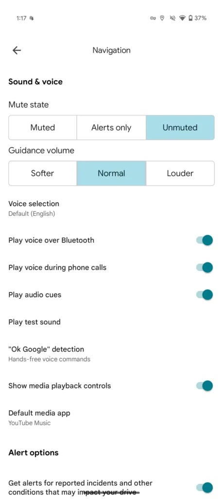 Google Maps tira funcionalidade essencial para a navegação 4 Google Maps controlo navegação música