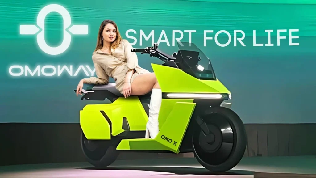 Omoway Omo X chega do futuro: scooter elétrica, inteligente e sem condutor