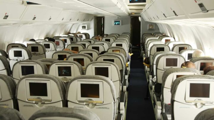 Assentos avião
