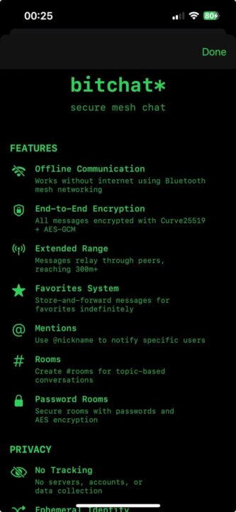 App de mensagens de Jack Dorsey Bitchat