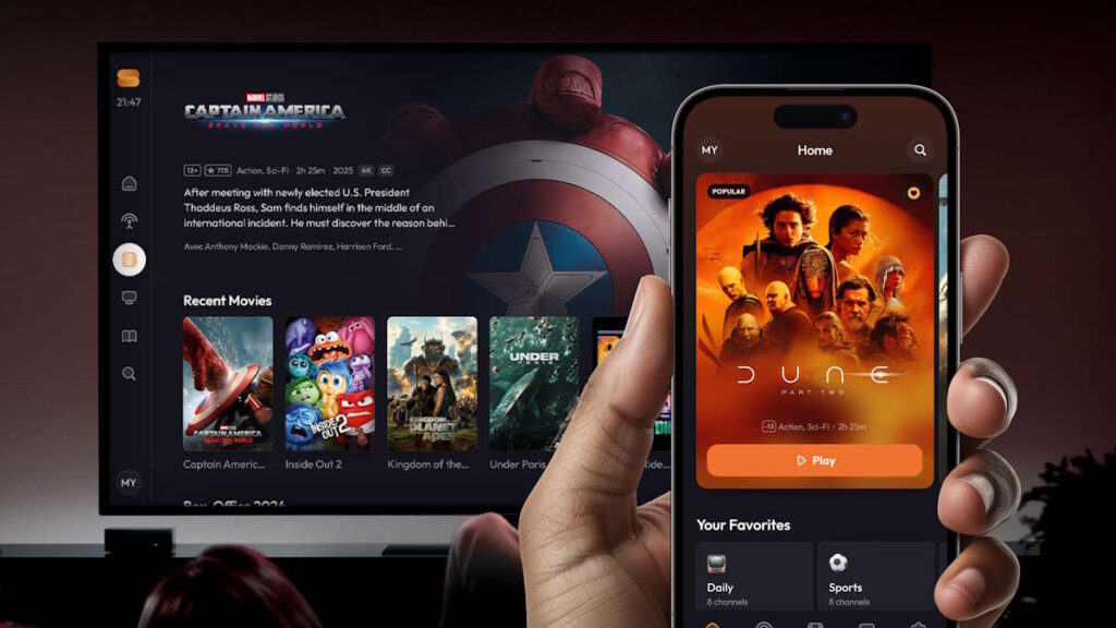 IPTV app jogos Paris