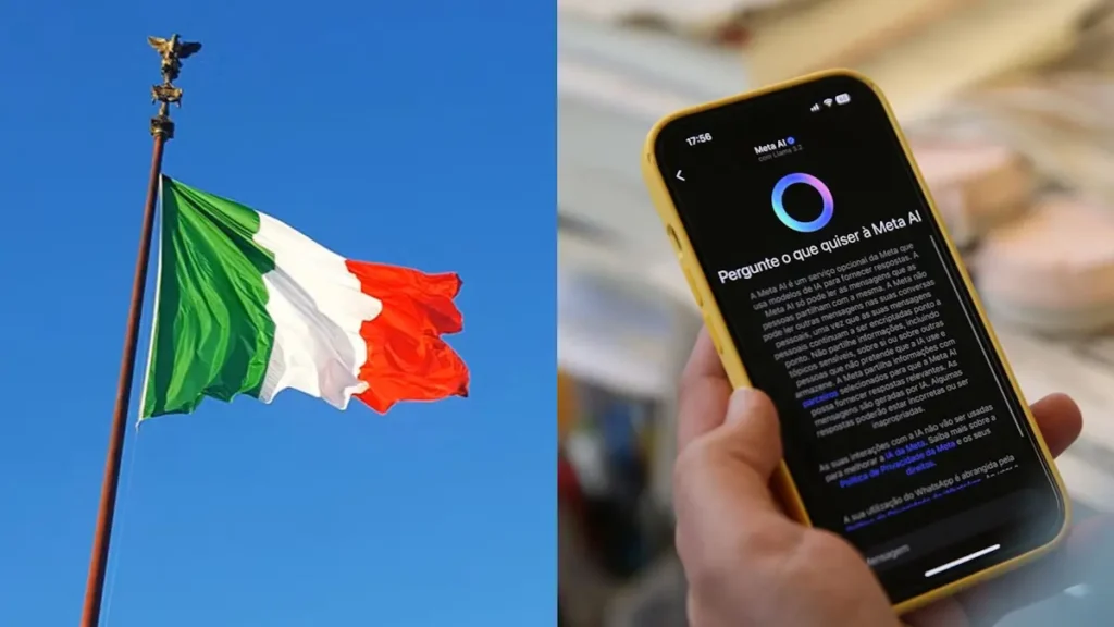 Itália investiga Meta por integração de IA no WhatsApp