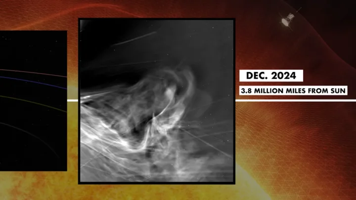 Imagens do Sol capturadas pela Parker Solar Probe