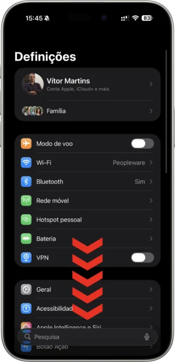 Imagem Modo bloqueado nos iPhones da Apple