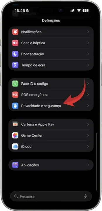 Imagem Modo bloqueado nos iPhones da Apple