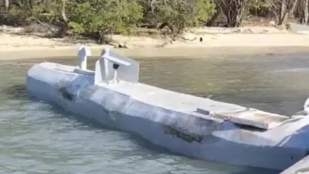 Encontrado primeiro narcosubmarino com Starlink: a evolução na logística do narcotráfico