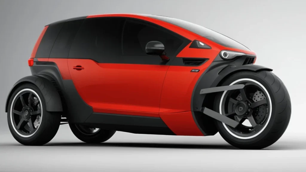 Veículo elétrico desportivo de três rodas inclináveis pode ser o seu próximo “não-carro”