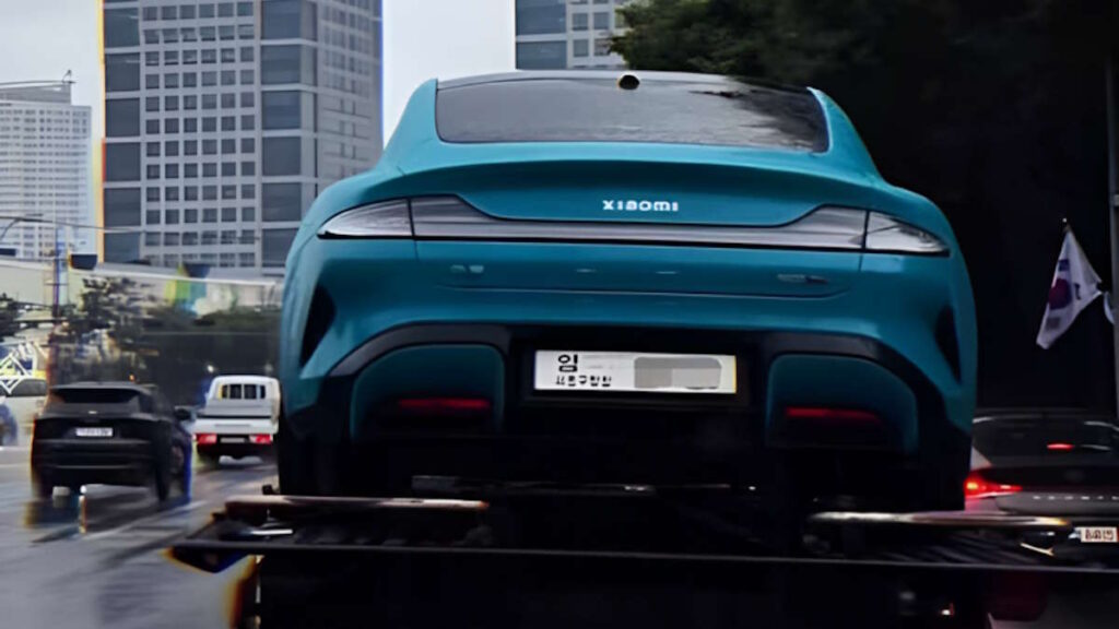 Xiaomi SU7 Coreia Hyundai sucesso