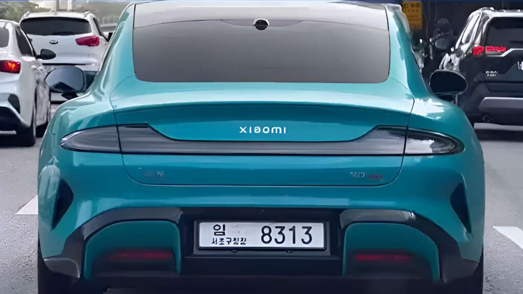 Xiaomi SU7 Coreia Hyundai sucesso