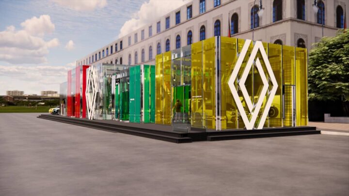 Stand Renault na IAA Mobility 2025, na Alemanha