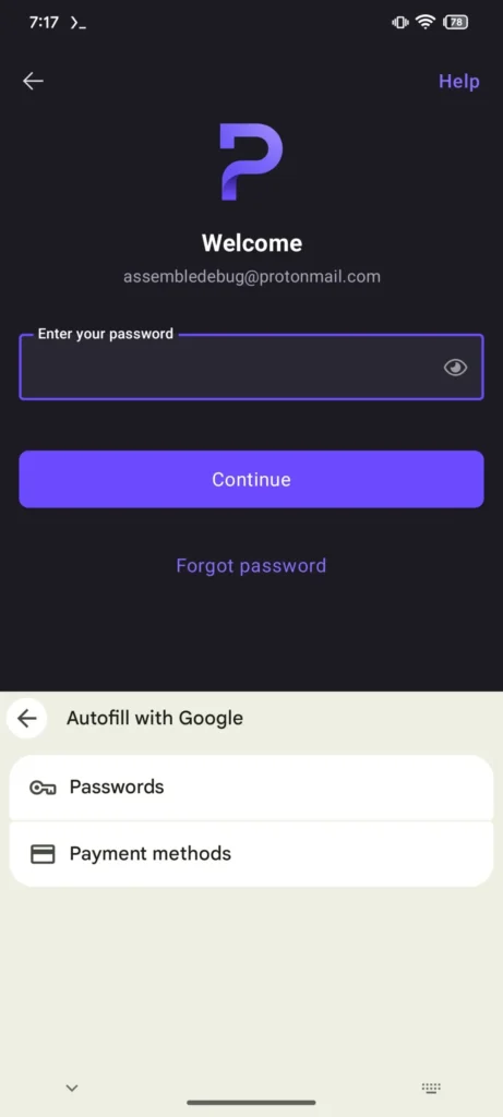 GBoard Android teclado passwords