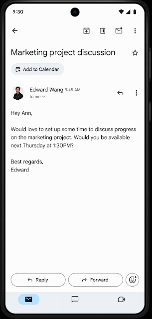 Gmail Gemini Calendar Google IA