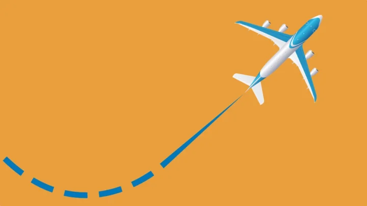 Ilustração de viagens de avião e fim do reembolso ou indemnização por atrasos de 3 horas