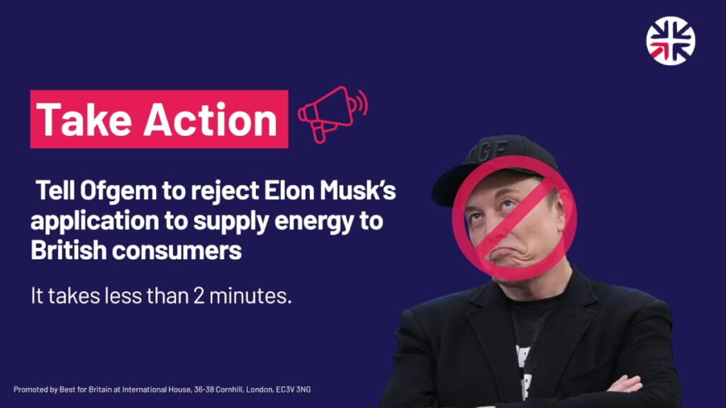 Britânicos exigem que o Reino Unido recuse eletricidade fornecida pela Tesla