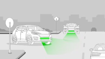 Luzes de travagem dianteiras testadas pela equipa de investigadores da TU Graz