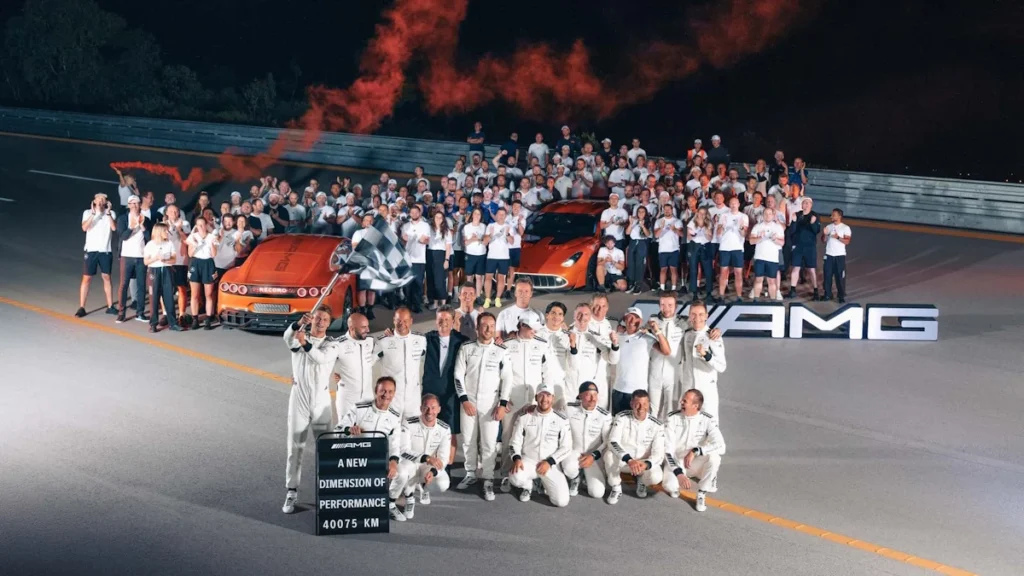 Mercedes-AMG GT XX acaba de bater 25 recordes