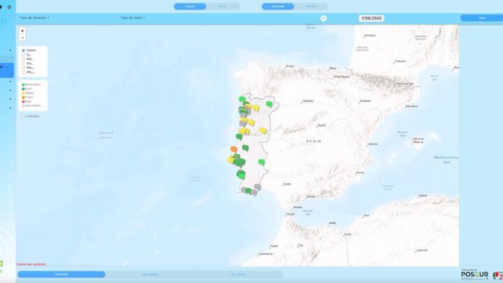 ALERTA: Poeiras do Norte de África atingem Portugal esta quinta-feira