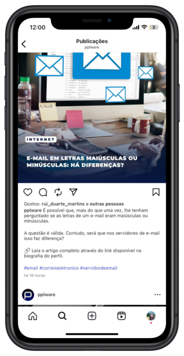 Ícone para republicar no Instagram
