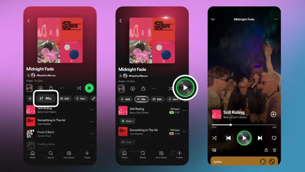 Spotify permite agora criar transições entre músicas nas suas playlists