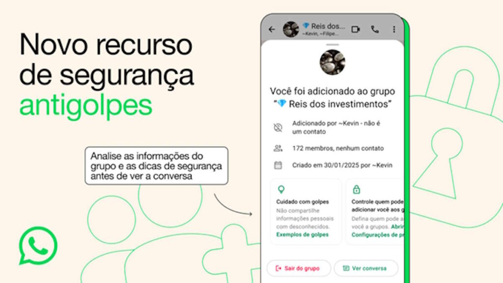 WhatsApp burlas Meta segurança ferramentas