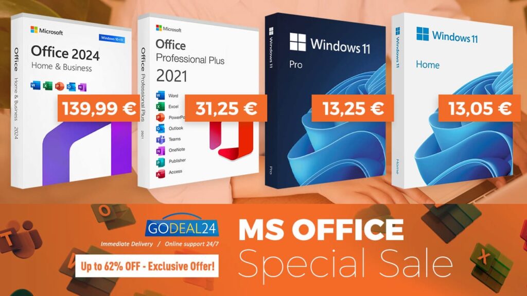 Poupa mais de 90% no Office 2021 Pro (31,25€) — prepara a transição antes do fim do suporte