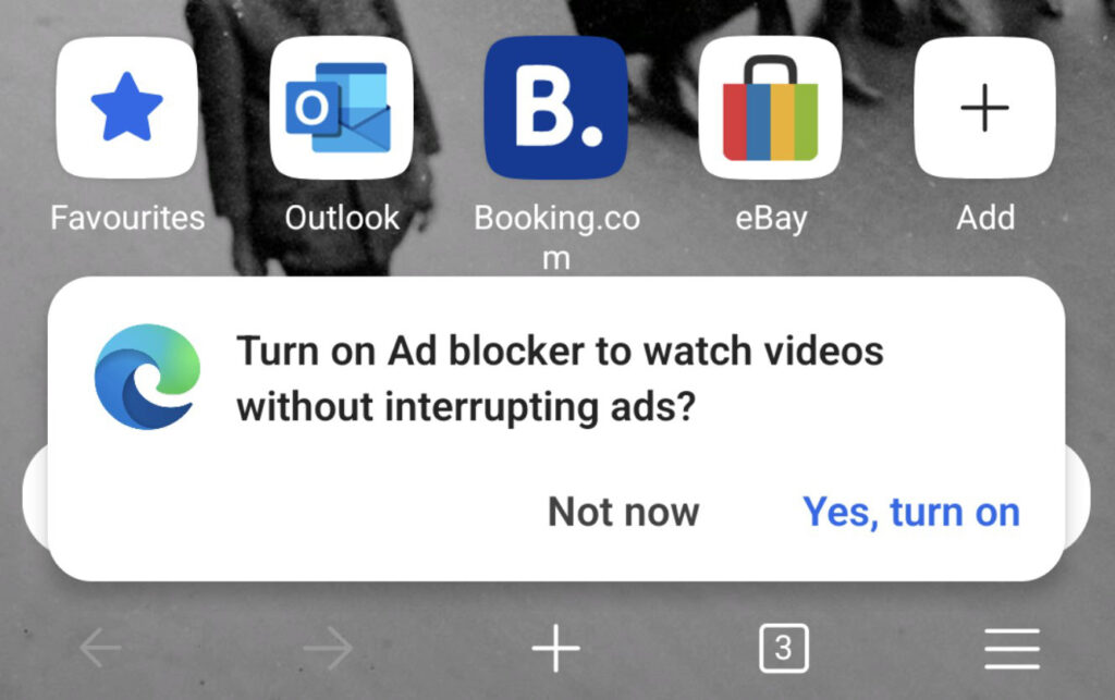 Edge Microsoft YouTube Android Google