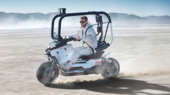 BMW Vision CE mota elétrica radical