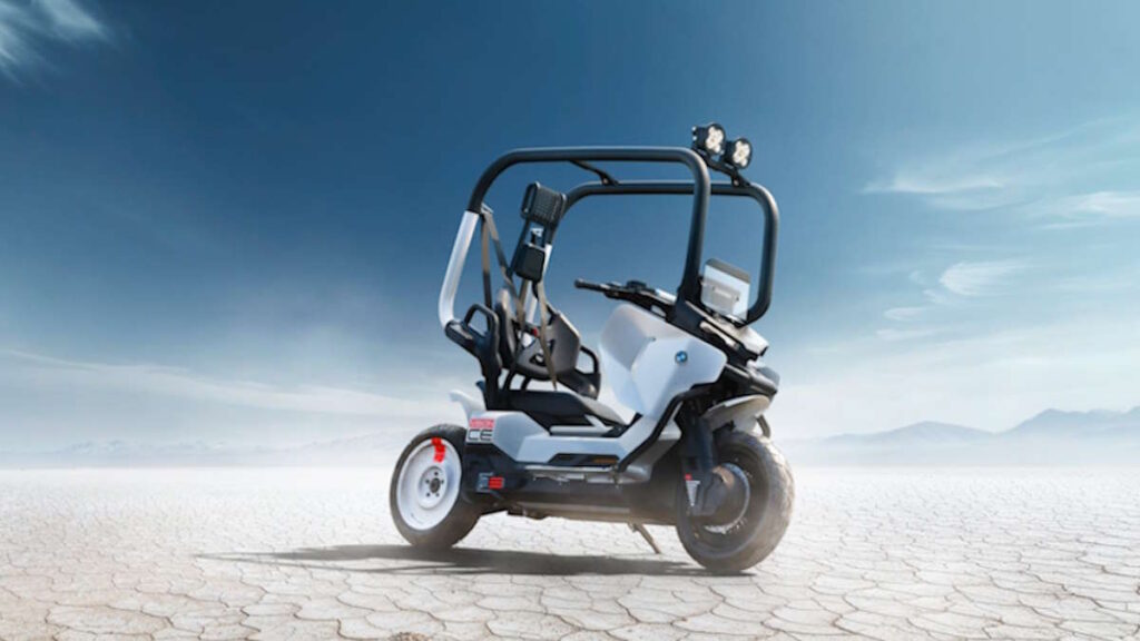 BMW Vision CE mota elétrica radical