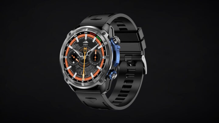 KKTICK Tank T5: um smartwatch robusto com GPS e mapas offline