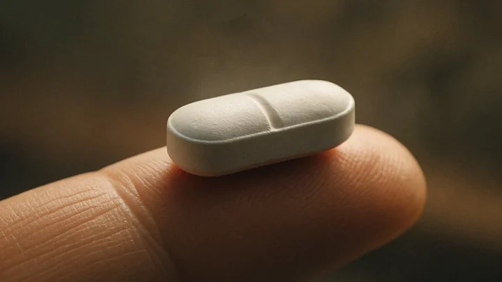 Ilustração de novo medicamento contra a obesidade, o orforglipron