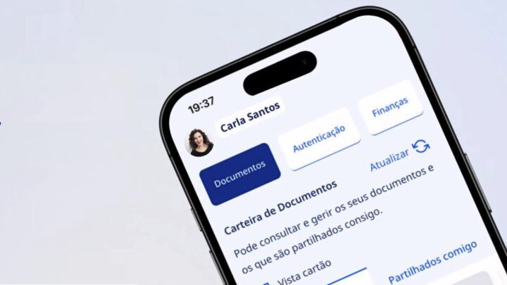 Já pode adicionar um novo documento à app Gov.pt