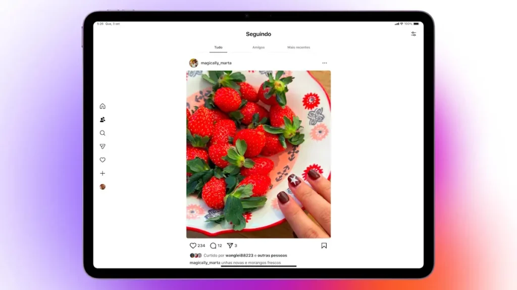 Instagram chega finalmente ao iPad, 15 anos depois 3 instagra ipad 02