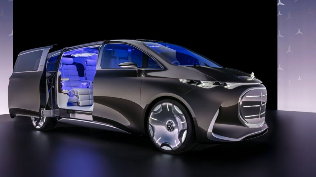 TV de 65 polegadas é apenas uma das estrelas do novo modelo de luxo da Mercedes-Benz