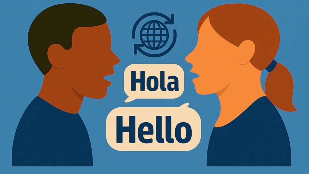 Microsoft voz tradutor conversa humano