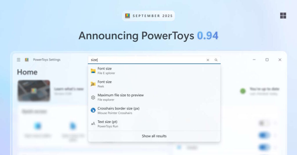 Windows 11 PowerToys Microsoft modo