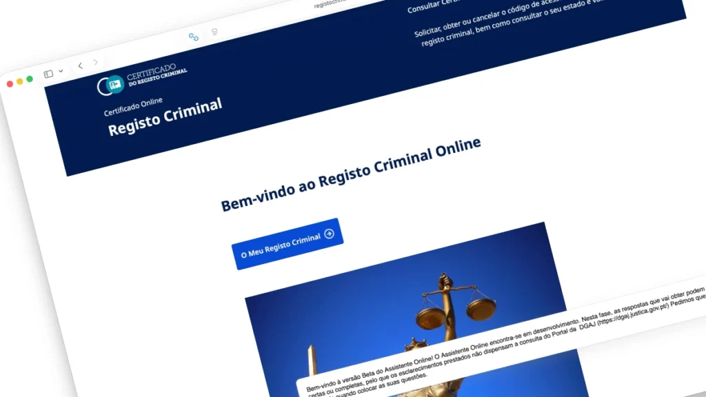 Certificado do Registo Criminal: peça-o online, veja como é fácil