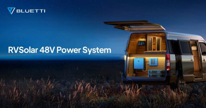 BLUETTI RVSolar 48V Power System: energia integrada para autocaravanas e barcos