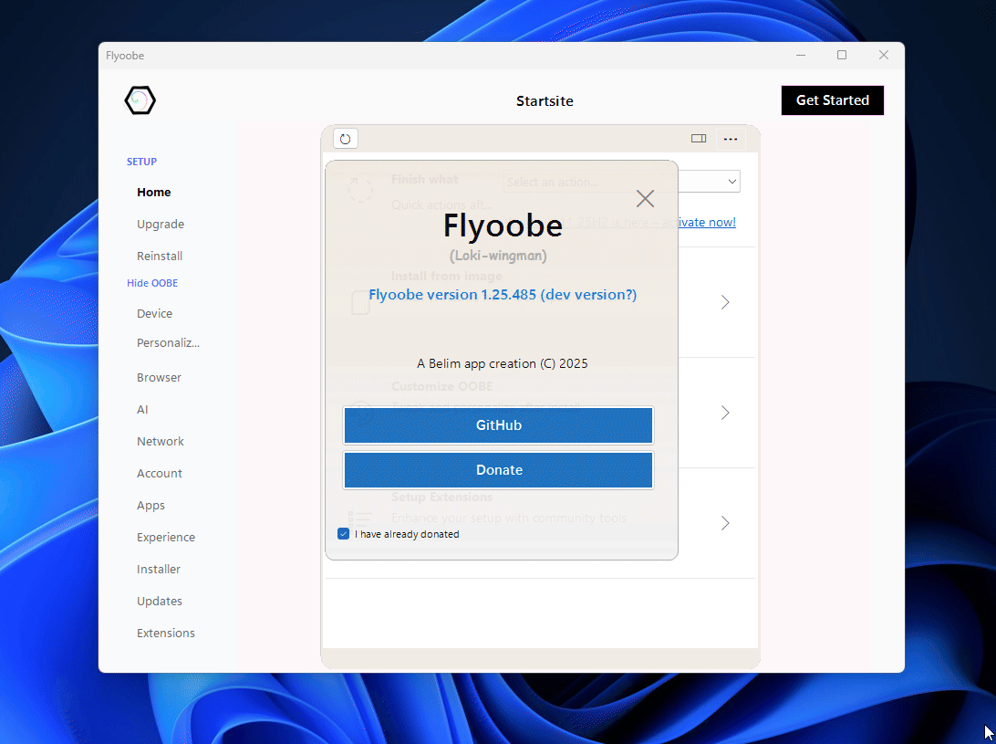 Flyoobe Windows 11 atualizações pausar