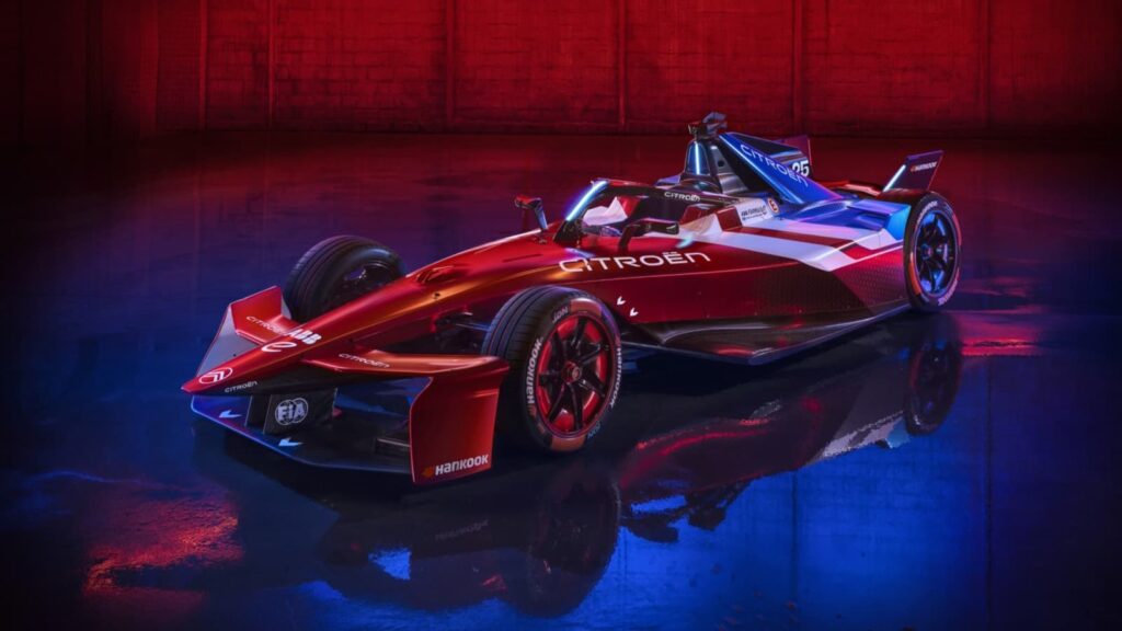 Citroën mostra o monolugar que ostentará as suas cores na Fórmula E