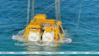 Centro de dados subaquático cuja construção foi concluída, na China