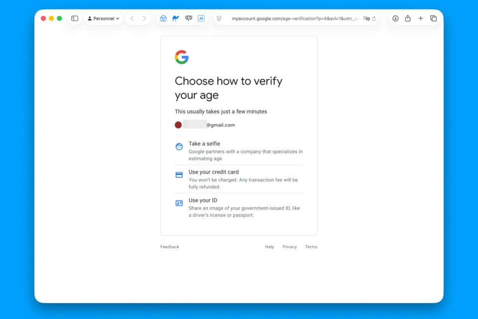 Google verificar idade Play Store apps