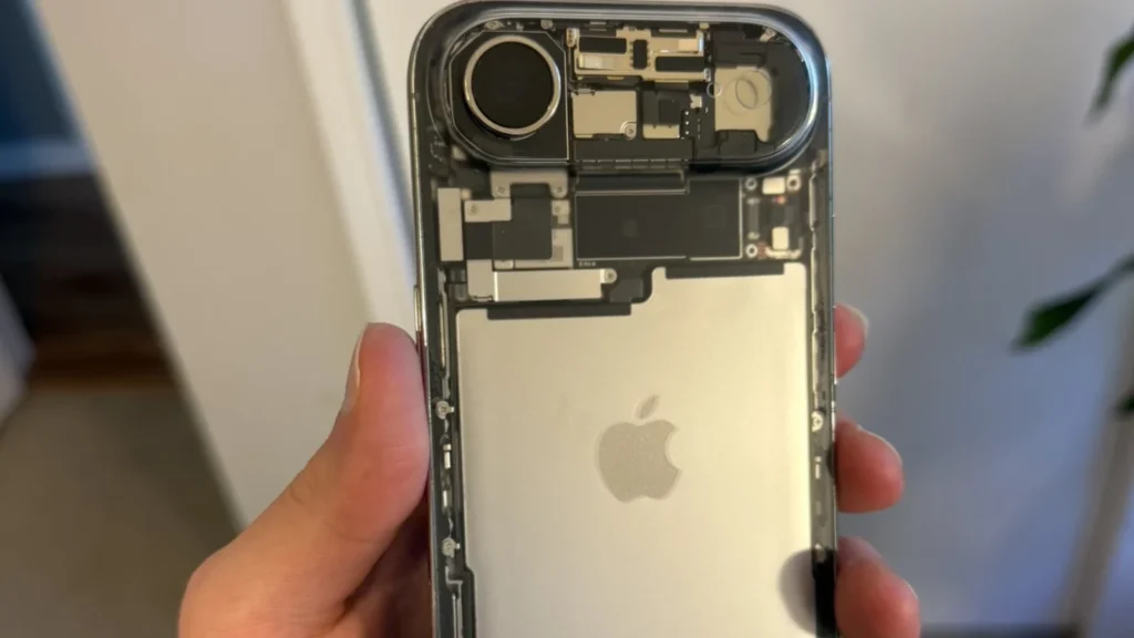 iPhone Air como nunca o viu: 100% transparente