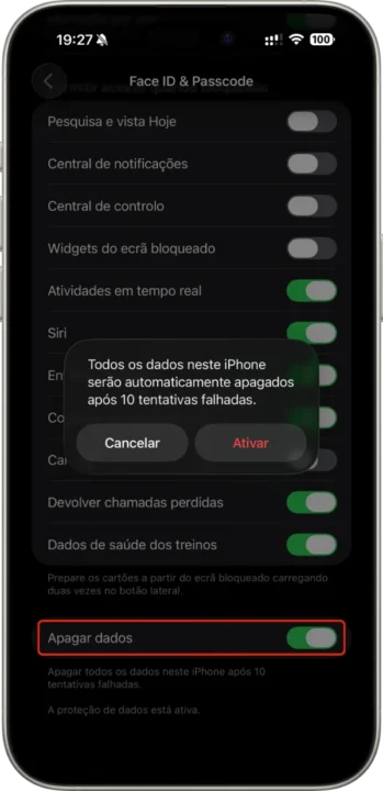 5 funcionalidades que a Apple disponibiliza para reforçar a sua segurança 11 iphone protecao 10