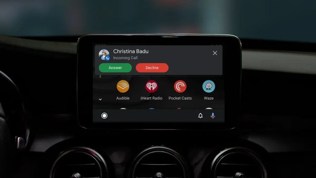 Android Auto filtra chamadas e fazer anotações enquanto conduz 2 Android Auto Google fitrar chamadas anotações